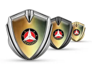 Mercedes 3d Emblema Badge Edizione Limitata Look Premium